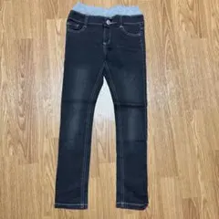 MPS エムピーエス　ダークグレー スキニーデニムパンツ　140cm