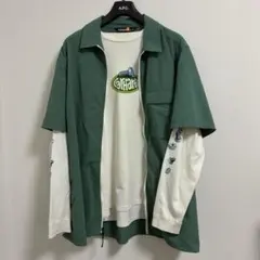 ティンバーランド ジップシャツ×カーハート ロンT