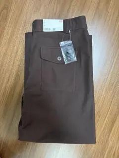UNIQLOジャージーバレルレッグパンツ
