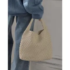 新品【Re:EDIT／リエディ】ポーチ付きワンハンドルバッグのサムネイル