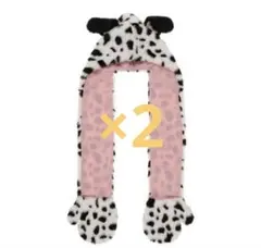 ディズニー 101匹わんちゃん ファンキャップ マフラー　2個セット