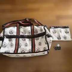 LeSportsac ボストンバッグ ポーチ付き