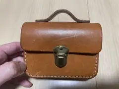 c.a.p 佐藤拓 メディスンバッグ レザーポーチ ハンドメイド - メルカリ