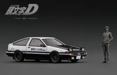 頭文字D トヨタスプリンタートレノ (AE86) 1/43 IG2897 - メルカリ