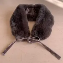 タルティーヌ￼エショコラ　チャコールグレー キッズ　ティペット