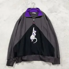 グラニフ ドラゴンボールZ デスボール ハーフジップスウェット L フリーザ