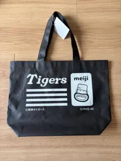 阪神タイガース meiji カールおじさんコラボ トートバッグ