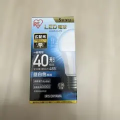 IRIS OHYAMA LED電球 LDA4N-G-4T5 40形相当のサムネイル