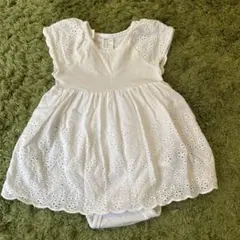 H&M フリルロンパース 68cm