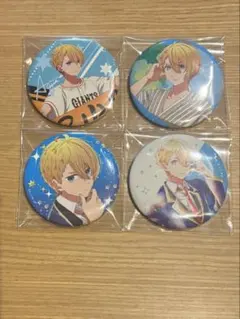 推しの子　アクア　缶バッジ　ジャイアンツ　極楽湯　トレーディング　セット