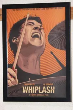 セッション　Whiplash　ポスター　額付き