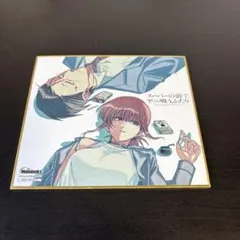 スーパーの裏でヤニ吸うふたり ミニ色紙 メロンブックス 漫画祭り