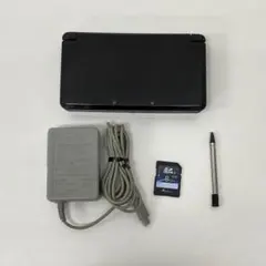 ニンテンドー3DS ピュアブラック 本体 AC SD タッチペン付き 動作品 ③