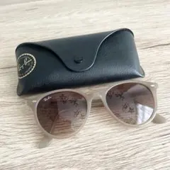 【美品】Ray-Ban ベージュ サングラス ケース付き