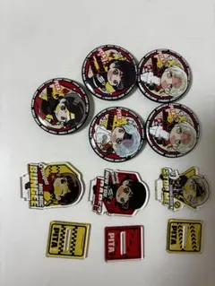 BTS キャラクター缶バッジ アクリルスタンド