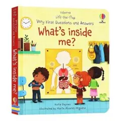 What’s inside me?　 Usborne アズボーン社　英語仕掛絵本