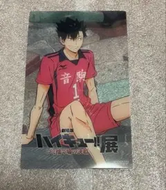 ハイキュー!! ゴミ捨て場の決戦展 入場特典 黒尾鉄朗 クリアカード