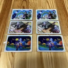 原神　シールウエハース2 メタリックシール　3種6枚セット