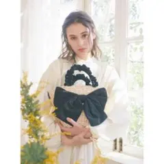 Maison de FLEUR カゴバッグ