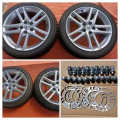 いしたか様専用トヨタ:クラウン純正ホイール:スタッドレスタイヤ:スペンサー:ナッ