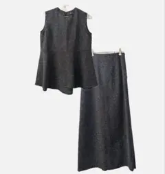 【美品】ナノユニバース　セットアップ ノースリーブ