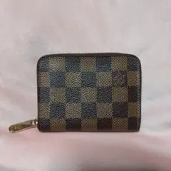 ルイヴィトン　ダミエ　二つ折り財布　コインパース