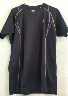 asics ブラック Tシャツ M