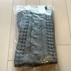 nano universe ニットマフラー