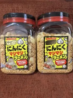 新品未開封品 にんにくマシマシラーメン 角ポット 700g 2つセットのサムネイル