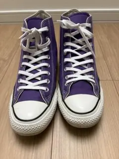 コンバース　チャックテイラー　ハイカットパープル100周年記念モデル　27センチ