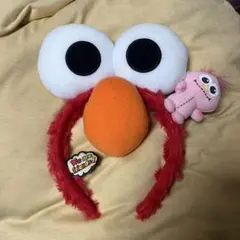 エルモ カチューシャ モッピー付き