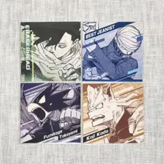 ヒロアカ 原画展 スクエアステッカー 4枚セット