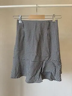 INGNI チェックミニスカート
