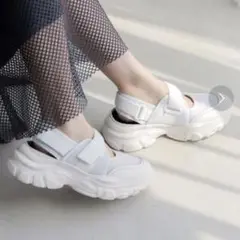 スニーカー サンダル メッシュ 24.0 〜 24.5