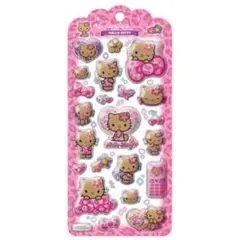 ドロップジェリーシール　日焼けキティ