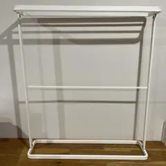 IKEA　イケア　 ALGOT　アルゴート　 ホワイト  ハンガー・6段・4段ラック 3点セット　廃盤 廃盤品 IKEA ALGOT アルゴート ハンガーラック ハンガーフレーム 白