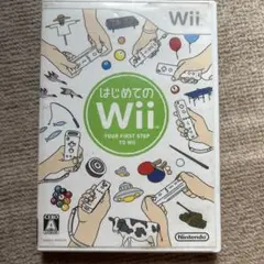 はじめてのWii