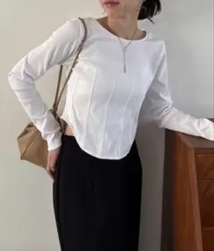 【タグ付き新品】カプリシューレマージュ　コルセットロンT