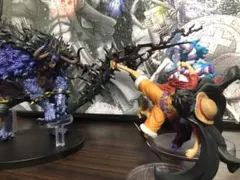 ワンピース　1番くじ　ラストワン賞　カイドウ　ヤマト　ルフィ　3点　まとめ売り