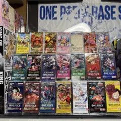 ONE PIECE カードゲーム 歴代 全弾 未開封パック コンプリートプロモ付