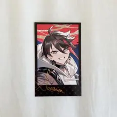 にじさんじ　三枝明那　Unity チェキ風カード　トレカ　サイン入り　箔付き