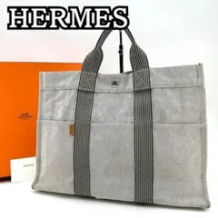 HERMES エルメス ニューフールトゥMM トートバッグ ハンドバッグ 箱付きのサムネイル