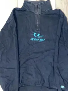 XLARGE ハーフジップ トレーナー