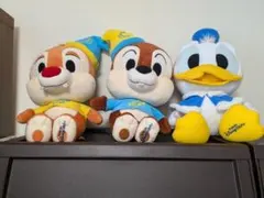 ディズニー ぬいぐるみ セット チップ デール ドナルド