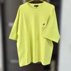 NUMERALS イエロー オーバーサイズTシャツ Lサイズ