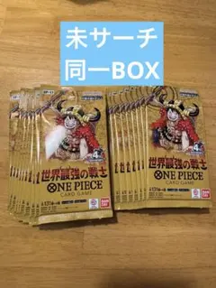 ワンピースカードゲーム 世界最強の戦士 1ボックス24パック - メルカリ