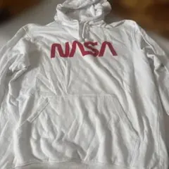NASA ロゴ入り ホワイト パーカーのサムネイル