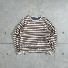 00s old uniqlo ボーダー　ロンT y2k レイヤード