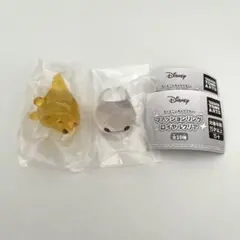 ディズニー　ファッションリング　ロイヤルクリア　ベイマックス　プーさん　ガチャ