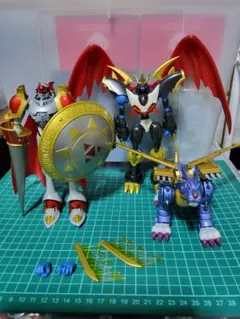デジモン一番くじ オメガモン アグモン ガブモン ※箱無し - メルカリ